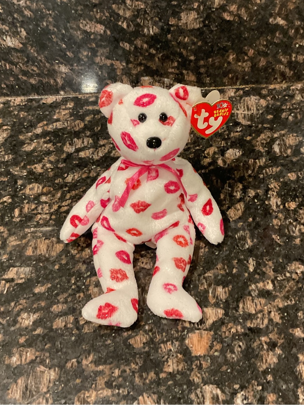 Vintage Retired TY Beanie Baby Valentines Day